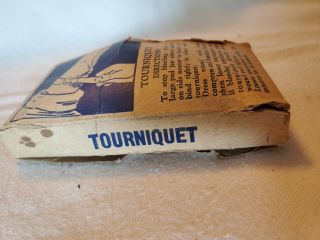Vintage First Aid Tourniquet by Conray Products Co.  York,  N.  Y 3