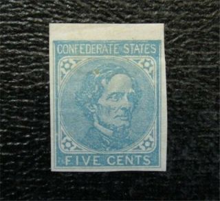 Nystamps Us Csa Confederate Stamp 7 Og H $19 M28x998