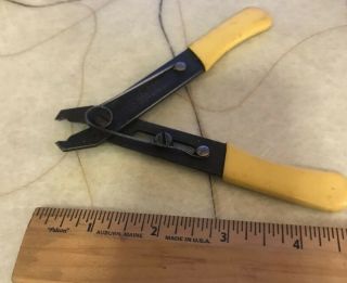 Vintage M Klein Tools Usa Wire Stripper - Cutter 1004 (with Spring) Usa