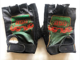 Salsa Cycles Cycling Gloves Vintage Lg/xl Green
