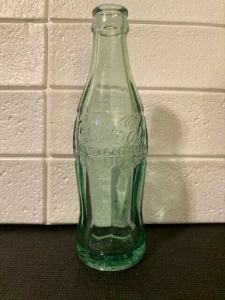 Vintage Coke Bottle San Francisco Calif Pat.  D - 105529 (1938 - 1951)
