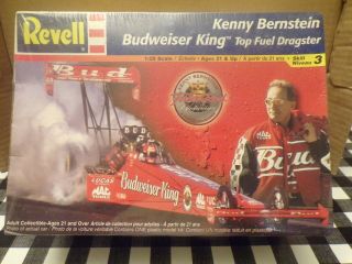 Kenny Bernstein Budweiser King T/f Model Kit  " Read "