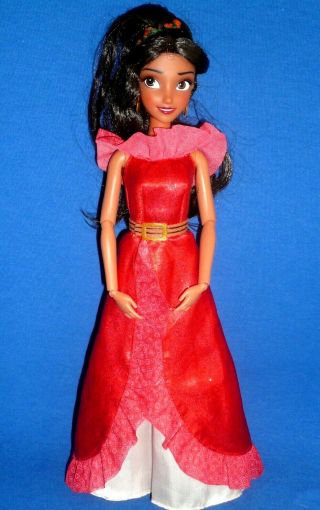 Disney Store Barbie Size Elena of Avalor Doll & Dress 3