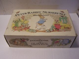 Wedgwood Peter Rabbit 3 Pc.  Nursery Set