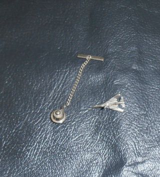 USAF Supersonic B - 1 Bomber Vintage 1975 Jet Aircraft Tie Tack Lapel Pin 3