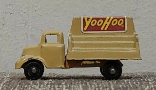 Vintage Antique Yoo - Hoo Chocolate Drink Toy Delivery Truck 1950s Old Soda Sign
