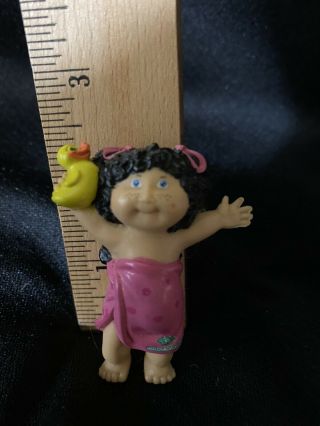 Cabbage Patch Kids Mini Dolls Miniature Vintage 1984 Baby Rubber Ducky