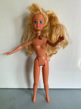 Barbie Sun Sensation " Skipper " With Dazzling Jewelry 1446 1991 (oc - 7)