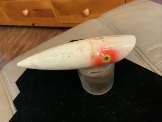 Vintage Lucky Louie Salmon Plug Lure By Minser