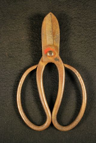 Vintage Signed Japanese Ikebana / Bonsai Plant Scissors - Clippers - Shears