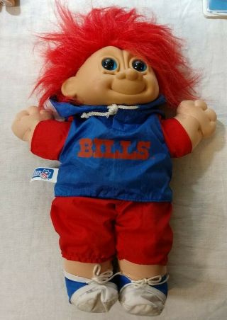 Russ Berrie Troll Kidz Team Nfl Buffalo Bills Russ Troll Doll