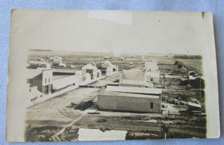 Antique Rppc Postcard 101 Ranch Looking South - Wild West Shows Divided Back