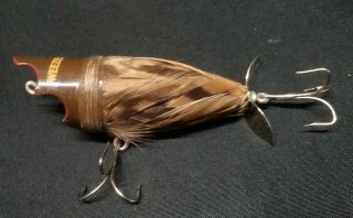 Vintage Weezel Bait Co.  Weezel Sparrow Lure Very Fine 2