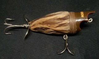 Vintage Weezel Bait Co.  Weezel Sparrow Lure Very Fine 3
