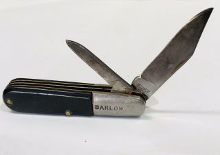 Vintage Usa Kutmaster Utica N.  Y.  Pocket Folding Knife,  With 2 Blade