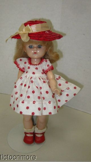Vintage Cosmopolitan Ginger Doll Blonde W/ Tagged Playtime Outfit 111 Dress