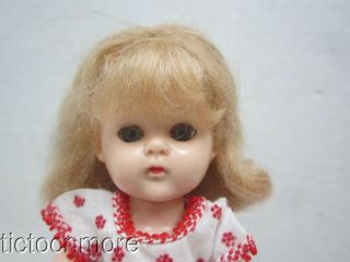 VINTAGE COSMOPOLITAN GINGER DOLL BLONDE w/ TAGGED PLAYTIME OUTFIT 111 DRESS 2
