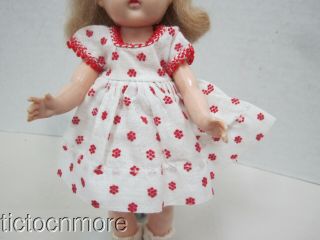 VINTAGE COSMOPOLITAN GINGER DOLL BLONDE w/ TAGGED PLAYTIME OUTFIT 111 DRESS 3