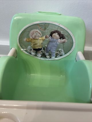 Cabbage Patch Kids Table Mate Doll High Chair Seat 1980s Coleco Vintage 2