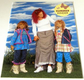Annette Himstedt Doll Promotional Sales Booklet Summer Kinder 2004