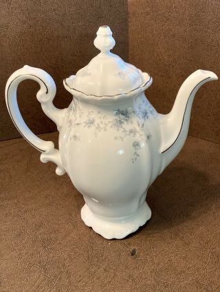 Vintage Johann Haviland “blue Garland” Fine China Tea/coffee Pot