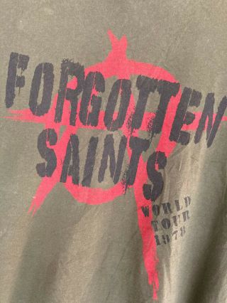 Forgotten Saints Sex Pistols Style Vintage Feel Men 
