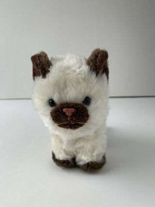 Retired American Girl Doll Himalayan Kitten Kitty Cat Jointed Posable Pet 5.  5 "