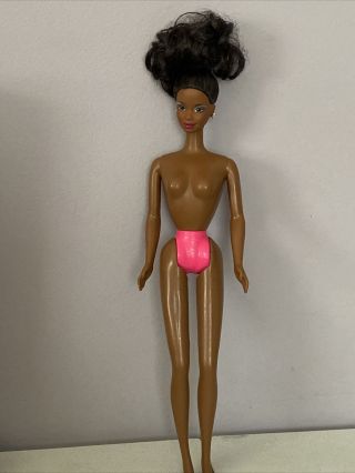 Barbie Doll 1998 Happy Holidays Special Edition African American Mattel Nude
