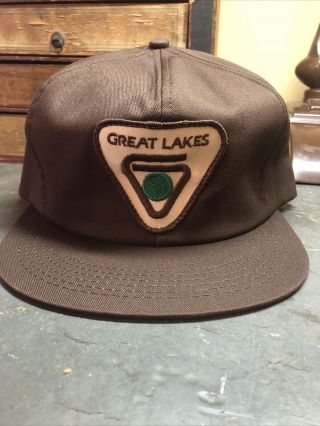 Vintage Trucker Hat.  Patch.  Snapback.  K Prod Usa.  Great Lakes Seed