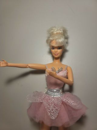Barbie Doll 1997 Ballet Recital Jointed Pink Ballerina