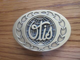 Otis Elevator Belt Buckle,  From The 1990s,  Never Worn,