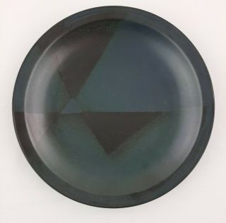 Iron Mountain Stoneware Blue Ridge Chop Plate 12 " Round Platter
