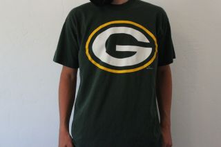 Vintage 1996 Single Stitch Made In Usa Green Bay Packers Tee