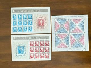 Souvenir Sheet Pacific 97 San Francisco Stamps Usps Postage