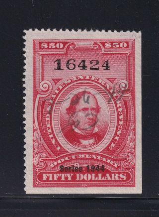 R406 Vf - Xf Revenue Stamp Neat Cancel With Color Cv $ 23 See Pic