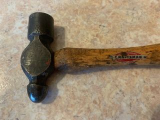 Vintage Craftsman Small Ball Peen Hammer - 10 1/2” Long