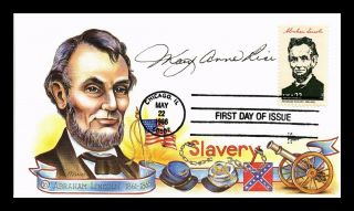 Dr Jim Stamps Us President Abraham Lincoln Gill Craft First Day Cover