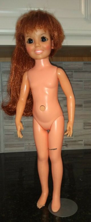 Vintage Ideal 1971 Crissy Doll Growing Hair Chrissy 18 "