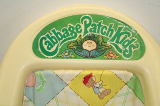 Vintage Cabbage Patch Kid Doll Rocker Carrier Car Seat w/ Pad 1983 3