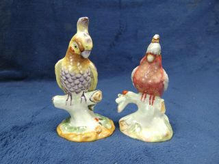 Wong Lee Hand Painted Birds Figurines