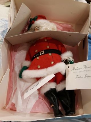Miracle On 131 Street Santa Doll - Madame Alexander.  W/ Tags,