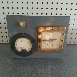 Vintage General Electric V204gei Type Do - 71 Electric Test Dc Volts
