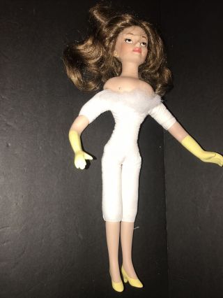 Vintage Nude Ceramic/porcelain 16” Doll Belle - Parts/head - Body - Limbs - Earrings (d6)