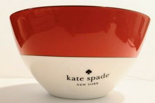 Lenox,  Kate Spade Ny,  Rutherford Circle Red,  Soup/cereal Bowl.