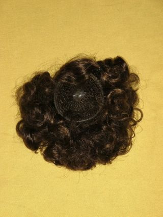 Brown Curly Bjd Doll Wig - Size 4 - 5