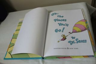 Oh,  The Places You ' ll Go Hardcover Children ' s Book by Dr.  Suess, 2