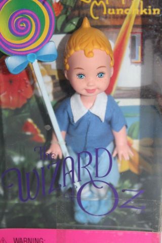 Boxed Wizard Of Oz Doll Tommy As Lollipop Munchkin Barbie