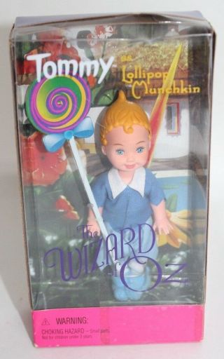 BOXED Wizard Of Oz Doll TOMMY AS LOLLIPOP MUNCHKIN Barbie 2