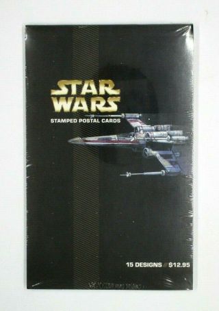 Ux489 - 503 Star Wars Stamped Postal Cards (15)
