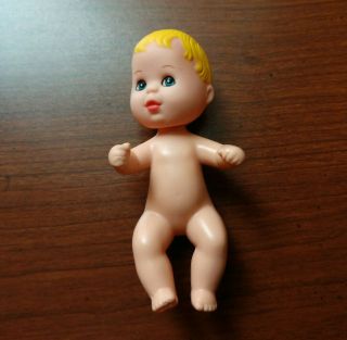 Vintage Mattel 1973 Barbie Doll Baby Krissy Chrissy,  Blonde,  Blue Eyes